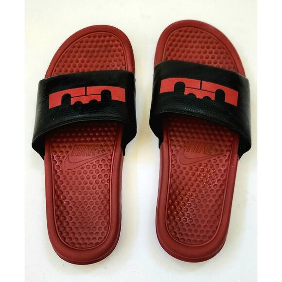 Nike Lebron James Slides/ Sandals Sz. 6Y- 558538-001 - Picture 1 of 6